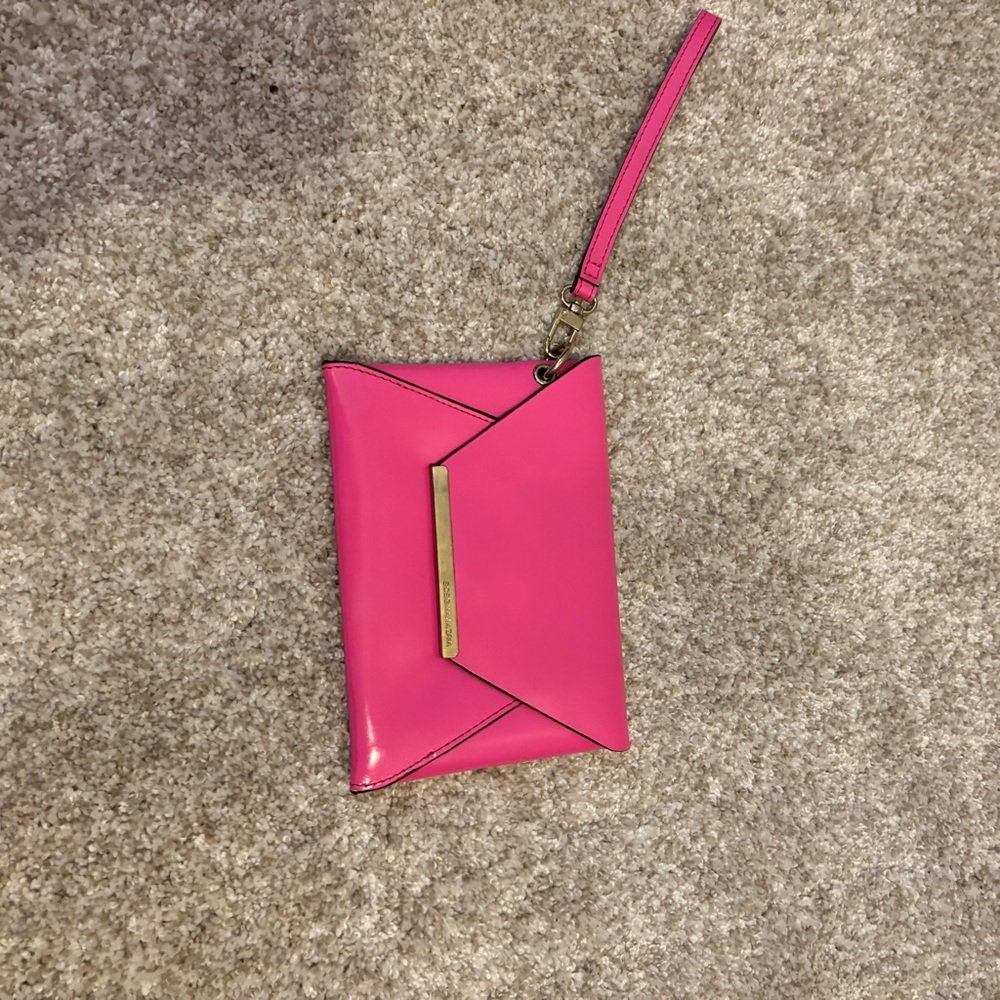 BCBG Pink Clutch Bag